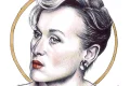 Meryl Streep - ritratto a penna